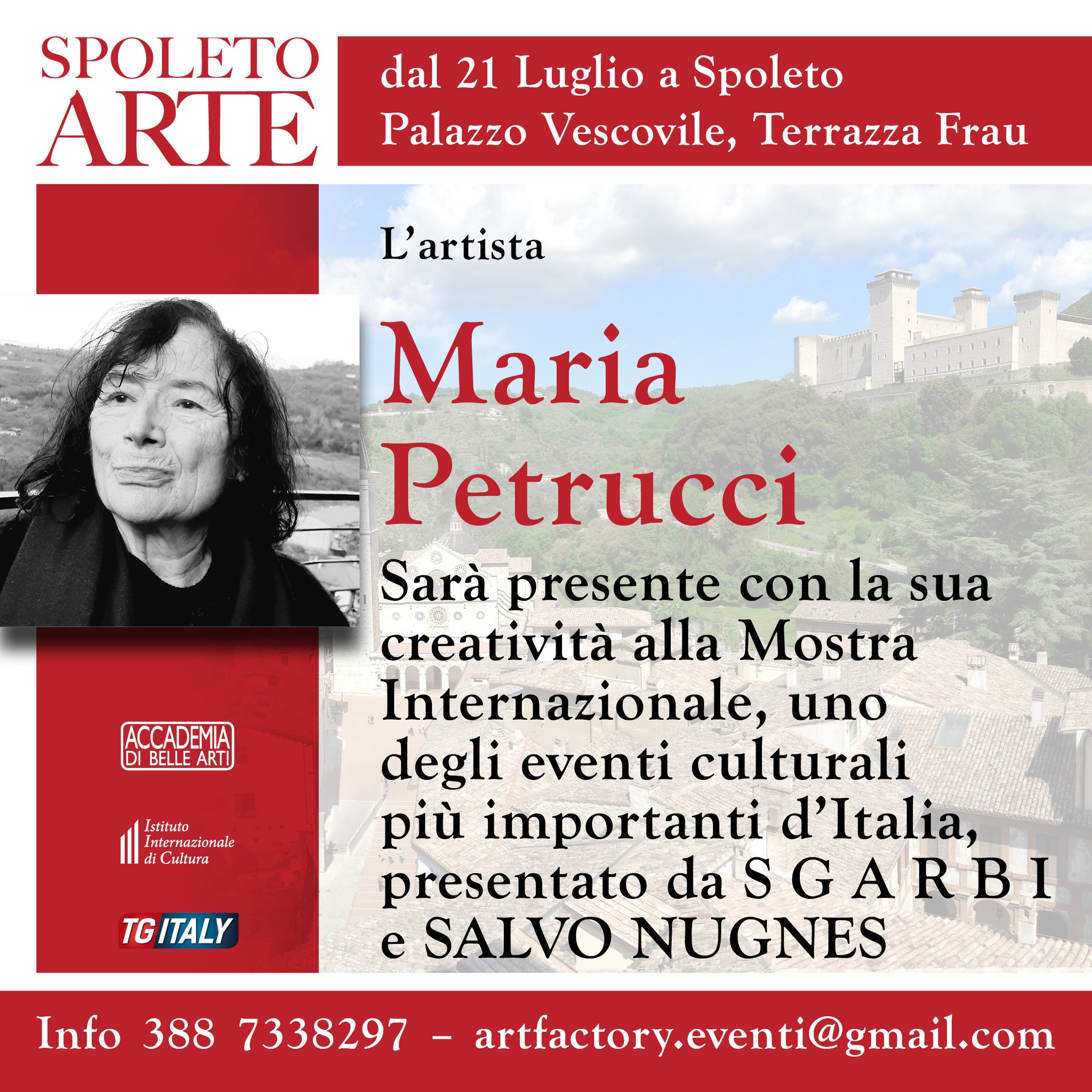 Maria Petrucci Da Toffia A Spoleto Arte Sabinamagazine It